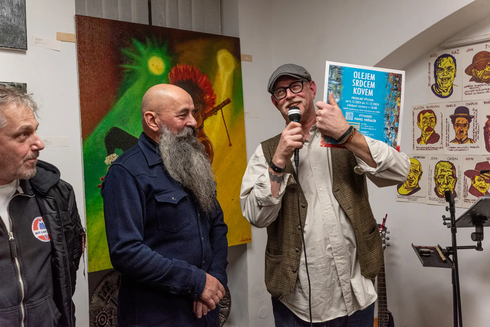 Olejem Srdcem Kovem / Moji hrdinové – derniéra – foto 5